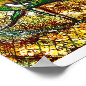 Tropisch Roos Chafer Beetle Digital Art Poster (Hoek)