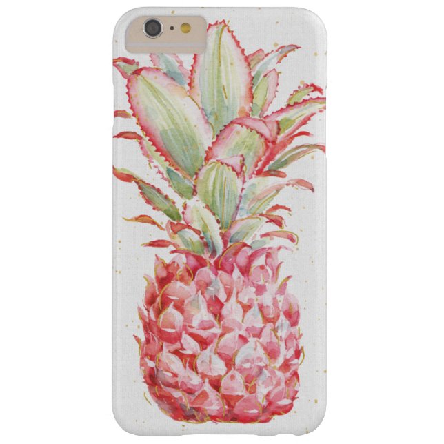 Tropisch | Roze ananas Case-Mate iPhone Case (Achterkant)