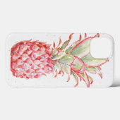 Tropisch | Roze ananas Case-Mate iPhone Case (Achterkant (horizontaal))