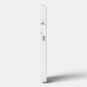 Tropisch | Roze ananas Case-Mate iPhone Case (Achterkant / Links)