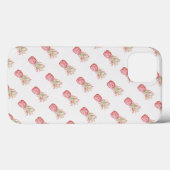 Tropisch | Roze ananas Case-Mate iPhone Case (Achterkant (horizontaal))