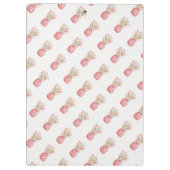 Tropisch | Roze ananas Klembord (Achterkant)