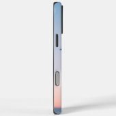 Tropisch roze blauwe palmboom - zonsonderstel aang Case-Mate iPhone case (Achterkant / Rechts)