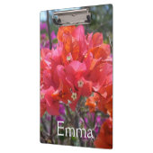 Tropisch Roze Bougainvillea Klembord (Links)