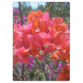 Tropisch Roze Bougainvillea Klembord (Achterkant)
