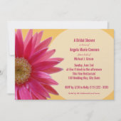 Tropisch Roze Daisy Vrijgezellenfeest Kaart (Voorkant)