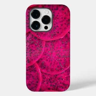 Tropisch roze drakenfruit Case-Mate iPhone 14 pro hoesje