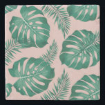 Tropisch roze en groene handpalmen zonder naadloos stenen onderzetter<br><div class="desc">Het tropische roze en groene palmbladeren Het naadloze patroon is een levendig en levendig ontwerp met een assortiment van roze en groene palmbladeren dat in een herhalend patroon is gerangschikt. Het patroon heeft een naadloze lay-out, betekenend dat de randen van het ontwerp samen foutloos aan creëer een ononderbroken en ononderbroken...</div>