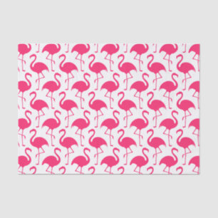 Tropisch roze flamingo Beach Thema Tissuepapier
