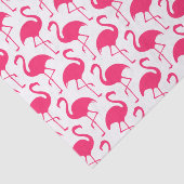 Tropisch roze flamingo Beach Thema Tissuepapier (Detail)