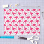 Tropisch roze flamingo Beach Thema Tissuepapier (Craft)