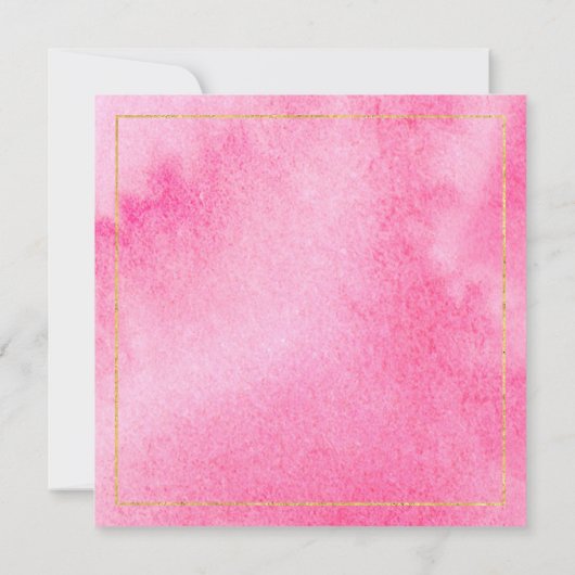 Tropisch roze flamingo Magnolias Beach Weddenschap Kaart (Achterkant)