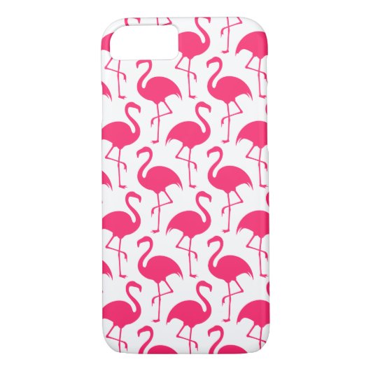 Tropisch roze Flamingo patroon Case-Mate iPhone Case (Achterkant)