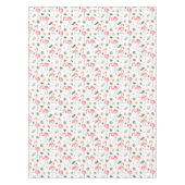 Tropisch roze Flamingo patroon Kitchen Tafelkleed (Voorkant)