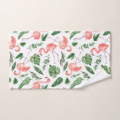 Tropisch Roze Flamingo patroon v2 Bathroom Bad Handdoek (Handdoek)