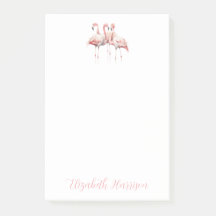 Tropisch roze flamingos gepersonaliseerd