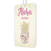 Tropisch roze goudananasappel, gepersonaliseerd luchtverfrisser (Links)