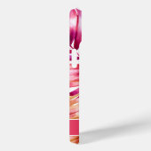 Tropisch roze gouden handpalmen Persoonlijke naam Case-Mate iPhone Case (Achterkant / Rechts)