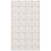 Tropisch roze groene bladeren tafelkleed (Voorkant)