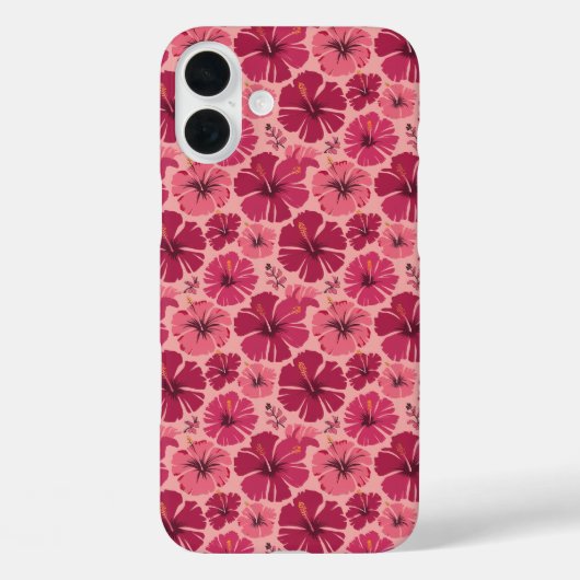 Tropisch roze Hibiscus Delight Case-Mate iPhone Case (Achterkant)