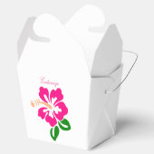 Tropisch roze hibiscus flower Thunder_Cove Bedankdoosjes (Geopend)