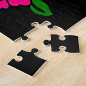 Tropisch roze hibiscus flower Thunder_Cove Legpuzzel (Zijkant)