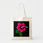 Tropisch roze hibiscus flower Thunder_Cove Tote Bag (Voorkant)