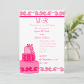 Tropisch Roze Kaart (Staand voorkant)