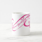 Tropisch roze koffiemok (Center)