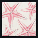 Tropisch roze langoest Tropisch visgesteente Onder Stenen Onderzetter<br><div class="desc">Dit tropische vissteenonderzetter is ontworpen met een replica van mijn oorspronkelijke waterverf zeester in roze tinten. Het maakt geweldige thuiscadeautjes voor keuken- en kapwaar voor je strand of zomervakantie thuis. Ontworpen door: Victoria Grigaliunas Ga voor meer informatie naar www.zazzle.com/dotellabelle</div>