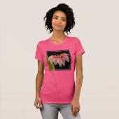 Tropisch roze orchidee t-shirt (Voorkant volledig)