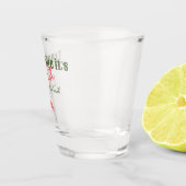 Tropisch roze Palm Springs vrijgezellenfeest Shot Glas (Rechts)