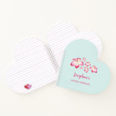 Tropisch Roze Plumeria Trouw Notebook Notitieboek (Binnen)