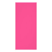 Tropisch roze Vrijgezellenfeest van het Bieden van Reclamekaart (Achterkant)