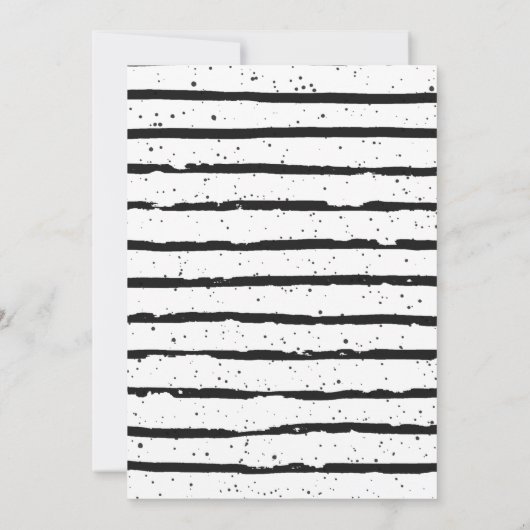 Tropisch | Roze Wilde Eén verjaardag Kaart (Achterkant)