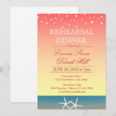 Tropisch-roze zomerrepetitie kaart (Voorkant / Achterkant)