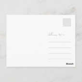 Tropisch roze zon Aqua Waves Summer Beach Ocean Briefkaart (Achterkant)