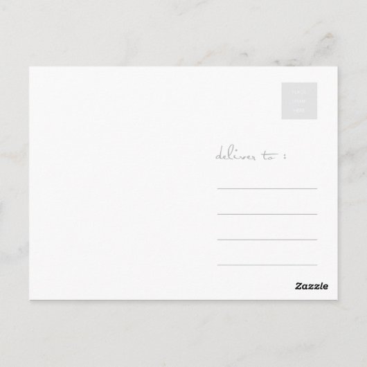 Tropisch roze zon Aqua Waves Summer Beach Ocean Briefkaart (Achterkant)