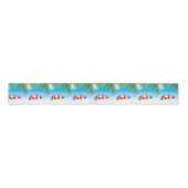 Tropisch Santa Ribbon Grosgrain Lint (Voorkant)