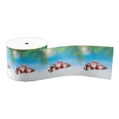 Tropisch Santa Ribbon Grosgrain Lint (Spoel)