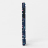 Tropisch schattig grappige flamingo watercolorpatr Case-Mate iPhone case (Achterkant/links)
