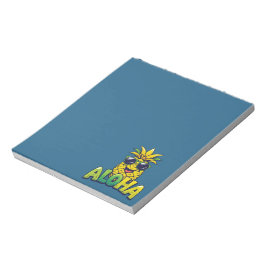 Tropisch Schattige Ananas Aloha Notitieblok