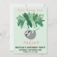 Tropisch schattige sloeber gaat online verjaardags