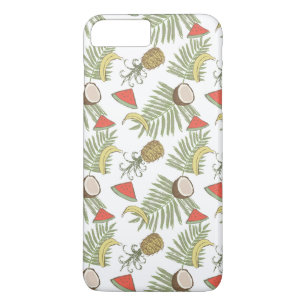 Tropisch schetsenpatroon Case-Mate iPhone case