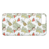 Tropisch schetsenpatroon Case-Mate iPhone case (Achterkant (Horizontaal))
