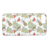 Tropisch schetsenpatroon Case-Mate iPhone case (Achterkant (Horizontaal))