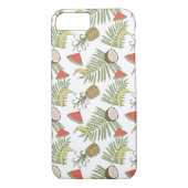 Tropisch schetsenpatroon Case-Mate iPhone case (Achterkant)