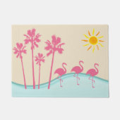 Tropisch Schilderachtig Deurmat (Voorkant)