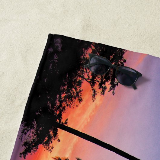 Tropisch Schilderachtig strand Strandlaken (In situ)