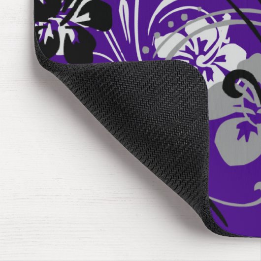 Tropisch Serenade (Paars) Mousepad Muismat (Hoek)